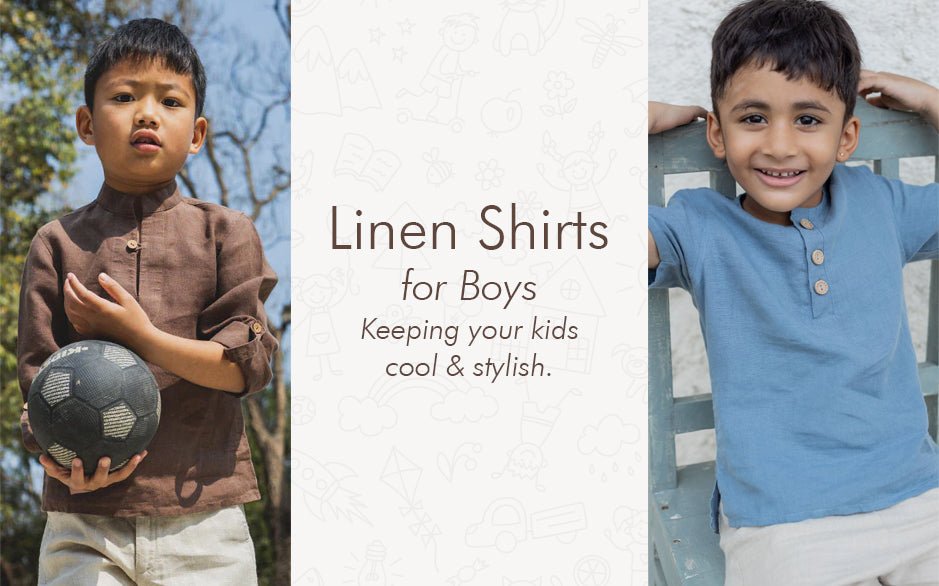 Linen Shirts for Boys: Keeping Your Kids Cool and Stylish - Chilinen