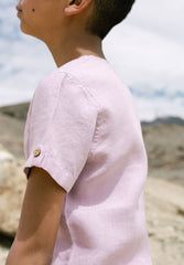 Turn up sleeves shirts - Chi Linen