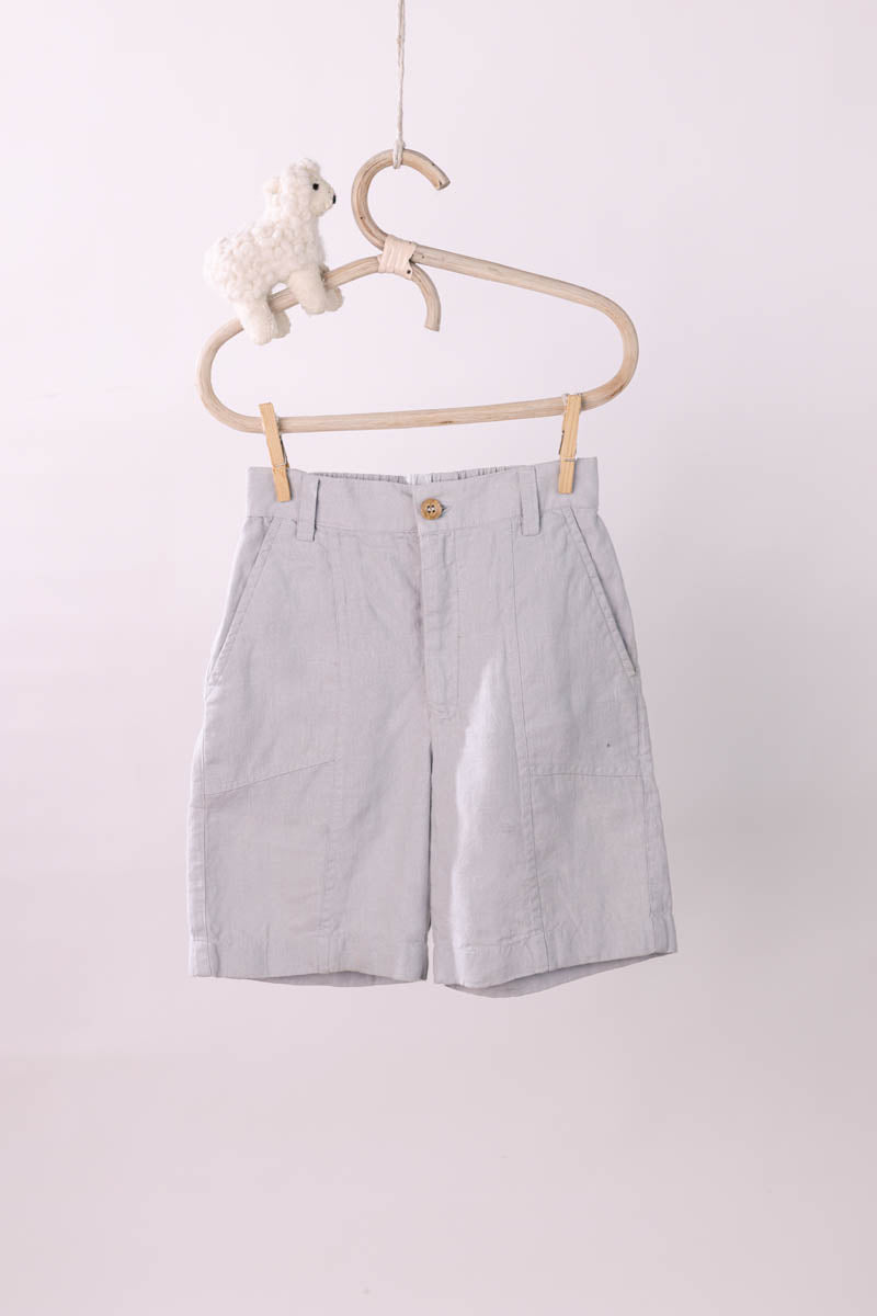 High Low Shirt With Capri Shorts Set