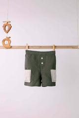 2 Pocket shorts set - Chi Linen