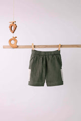 2 Pocket shorts set - Chi Linen