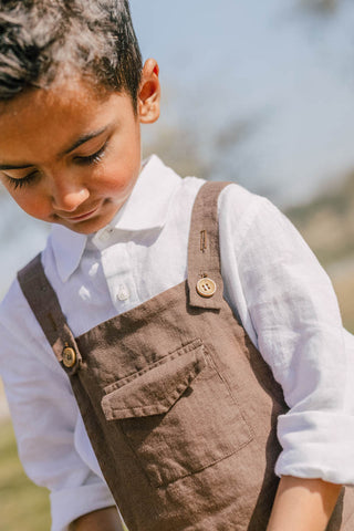 Dungaree for him - Chi Linen