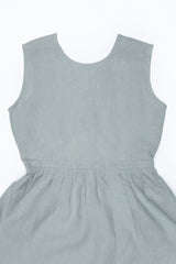 Two buttoned back opening frock - Chi Linen